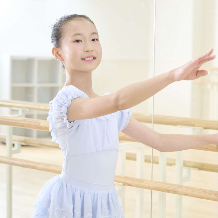 [Ballet] Leotard & Skirt Set,Sax blue, medium image number 1