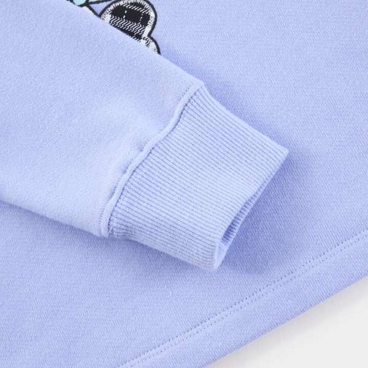 KP Mimi Appliqué Heart Balloon Sweatshirt (80-150),Lavender, medium image number 15