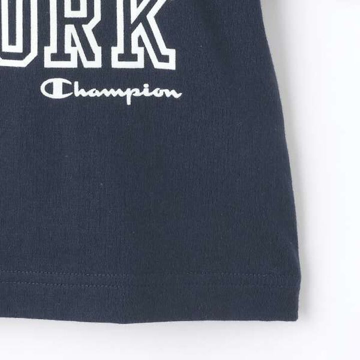 [Champion] Ringer Short Sleeve T-Shirt,Off white, medium image number 10