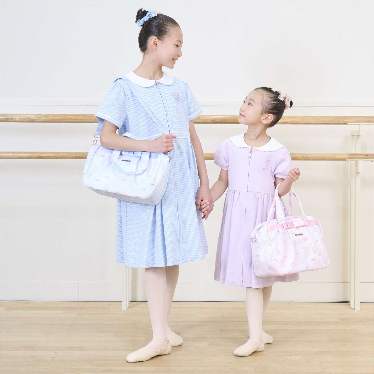 [Ballet] Ballet Pattern Boston Bag, Approx. 13L Capacity,Pink, large image number 2