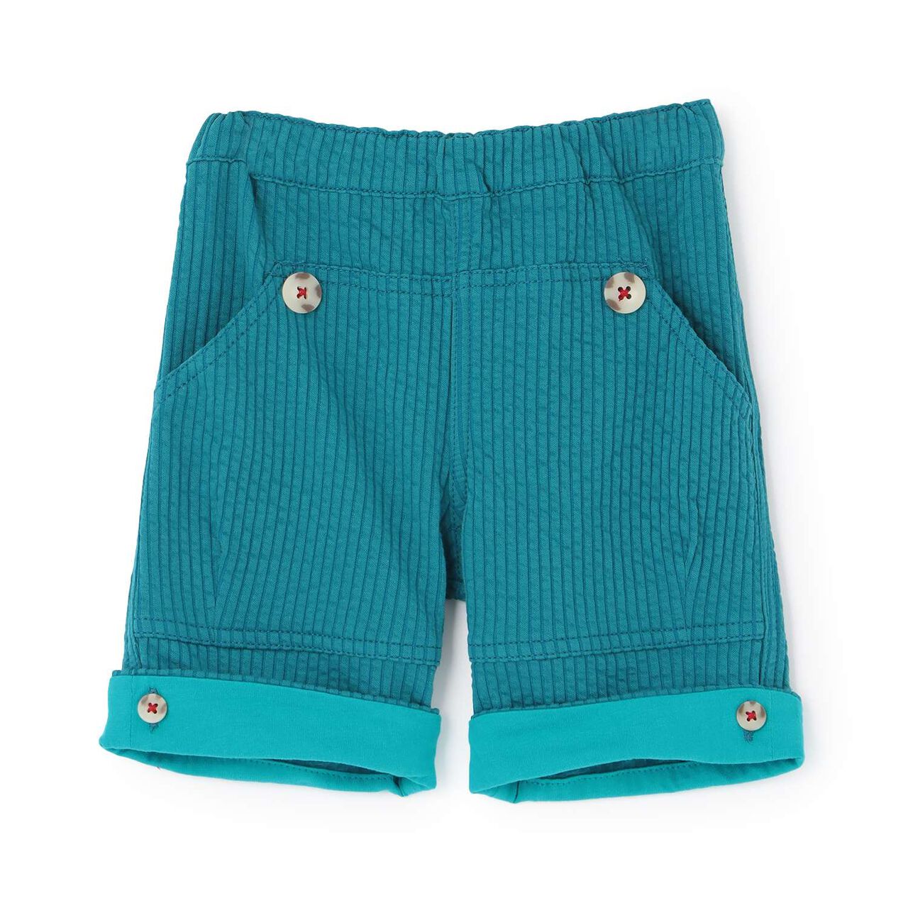 Stretch Soccer Marine Pants,Blue green, large image number 2