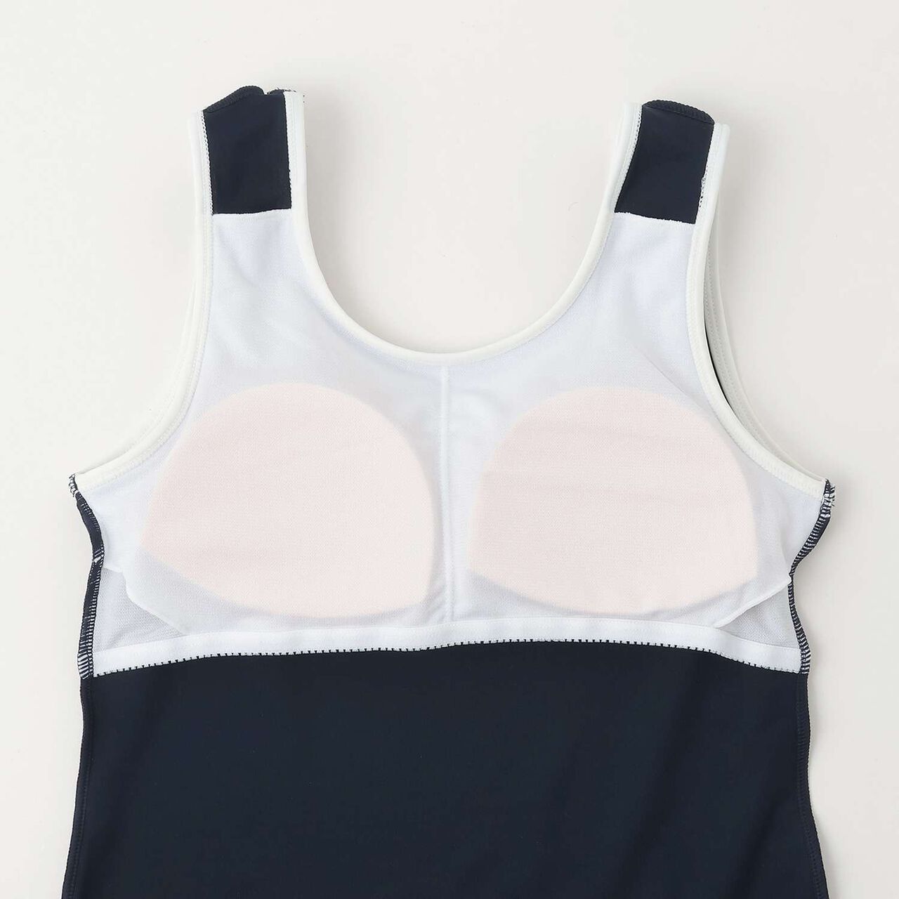 [SWIM] School-Approved Swimwear Set with T-Shirt,Navy, large image number 10