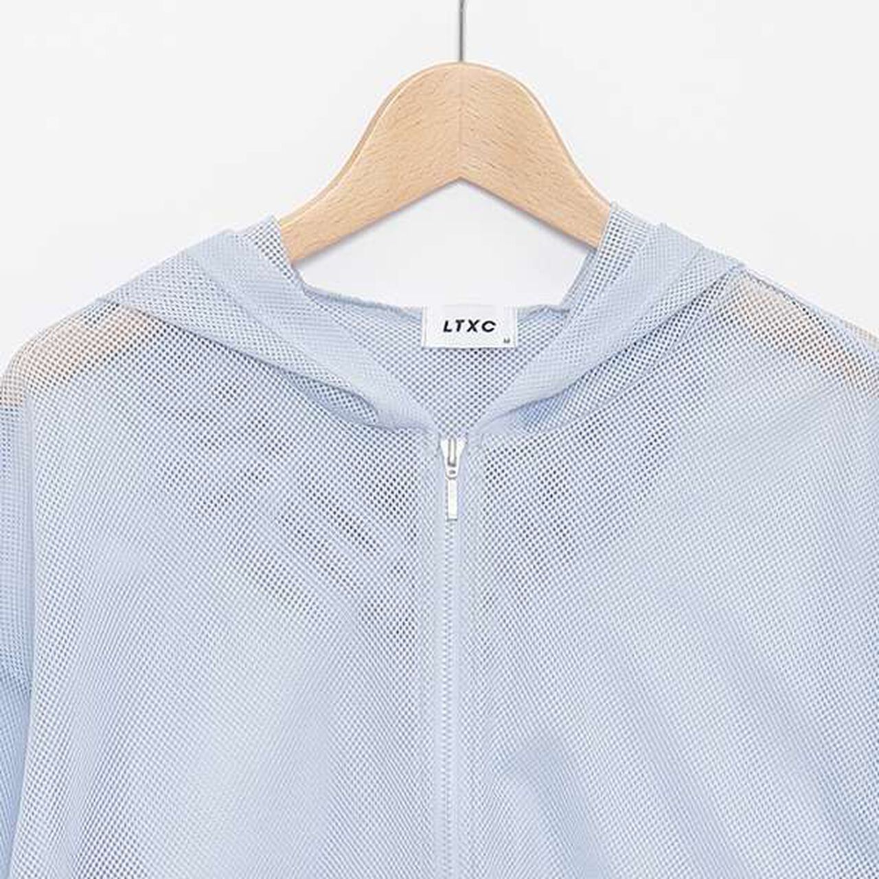 LTXC - Mesh Parka with Inner Layer,Off white, large image number 11