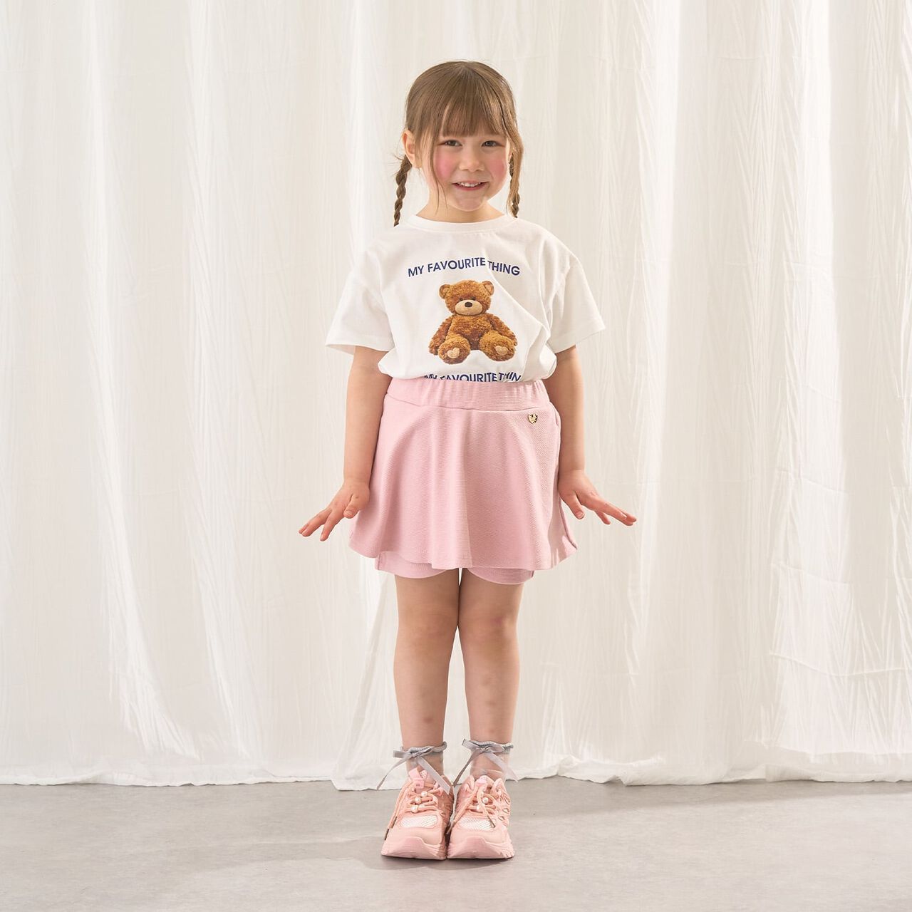 Tomo Pants with Flare Skirt,Ivory, large image number 18