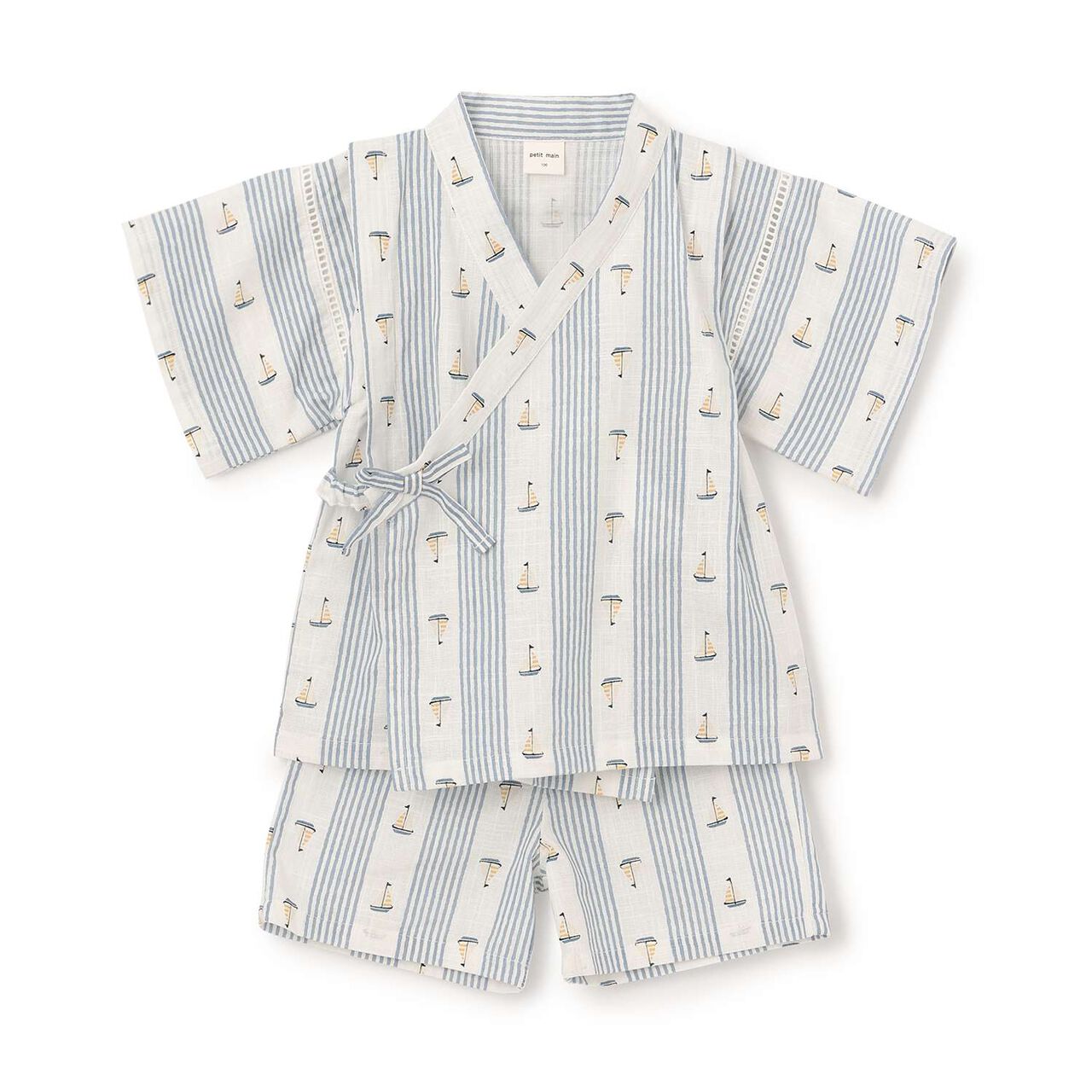 [Easy Wear] Boys Assorted Jinbei,Pearl white, large image number 10
