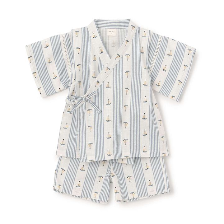 [Easy Wear] Boys Assorted Jinbei,Pearl white, medium image number 10