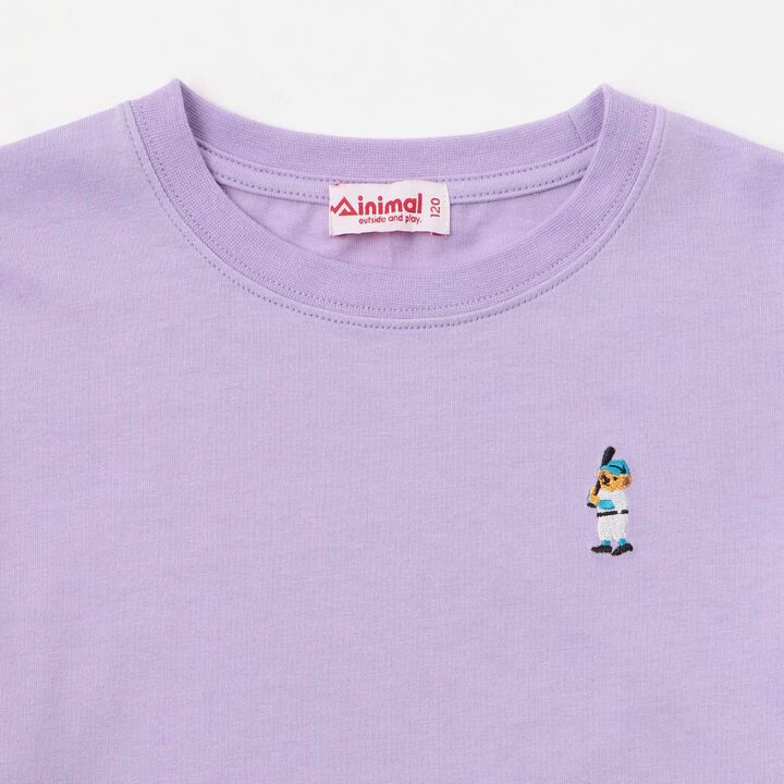 Bear One-Point Long Sleeve T-Shirt,Off white, medium image number 2