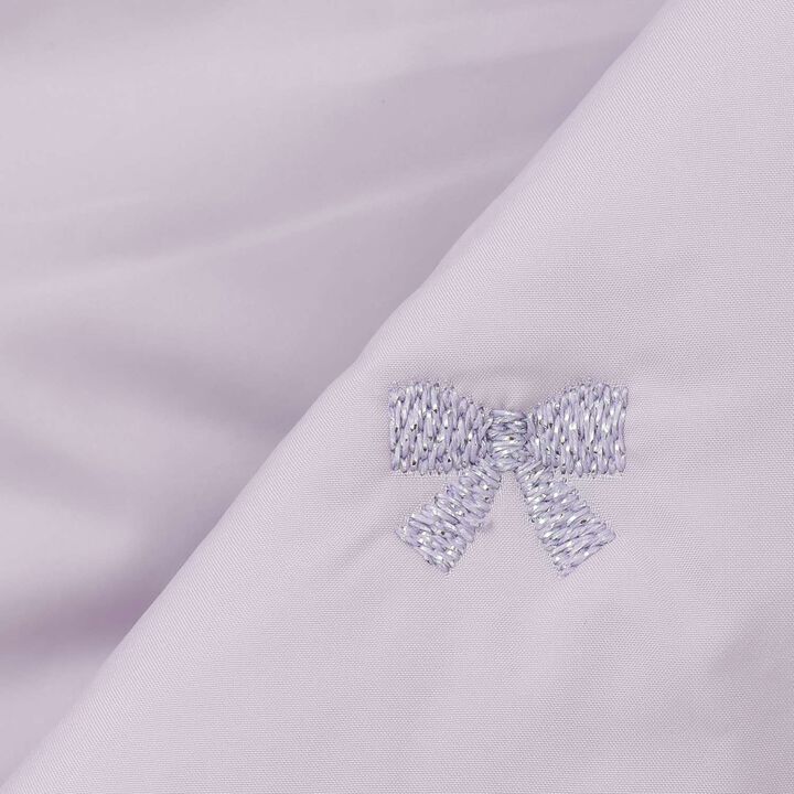 刺繡中棉與仿皮草雙面短夾克,薰衣草紫, medium image number 18