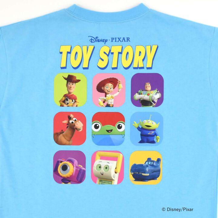 [Disney-Pixar-Toy Story] Toy Story Group Art Wide Short-Sleeve T-Shirt,Charcoal gray, medium image number 19