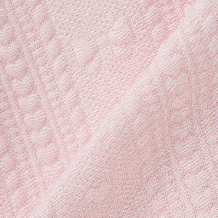 Flocked Jacquard Reversible Cape,Light pink, medium image number 11