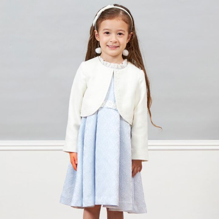 KP Tweed Bolero with Lace (110-130),Black, medium image number 16