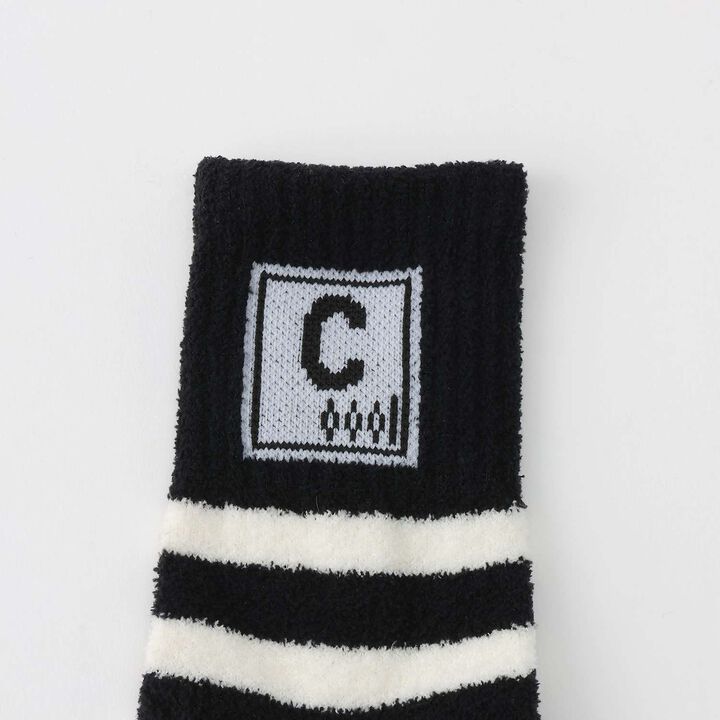 195 Stripe Pattern Assorted Socks,Gray, medium image number 2