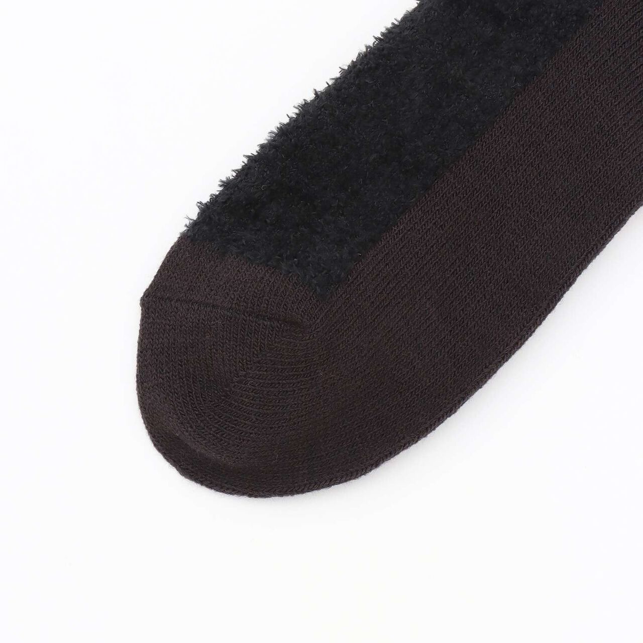 Shaggy Rib Crew Socks,Off white, large image number 2