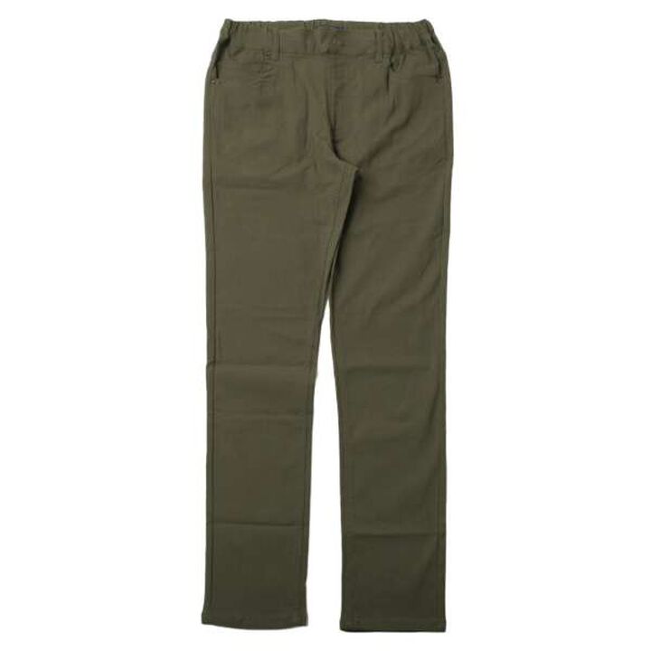 Super Stretch Fleece Slim Pants,Beige, medium image number 9