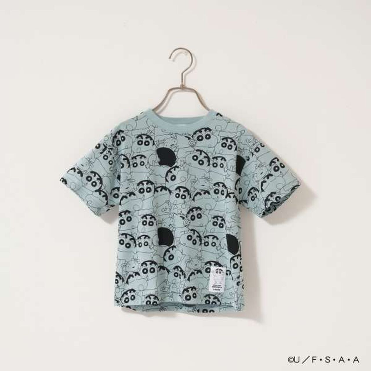 Crayon Shin-chan All-Over Print T-Shirt in Comfortable Jersey,Light blue, large image number 7