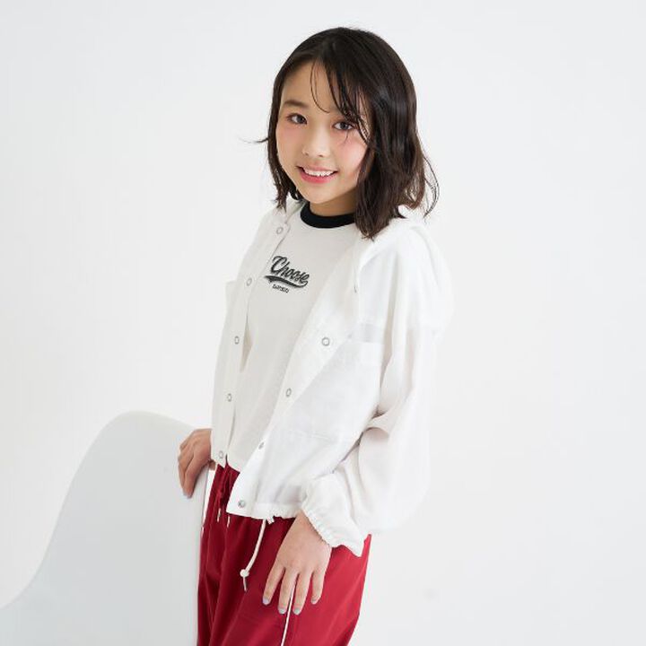 [UV & Cool Touch] Short Bomber Jacket,Black, medium image number 25