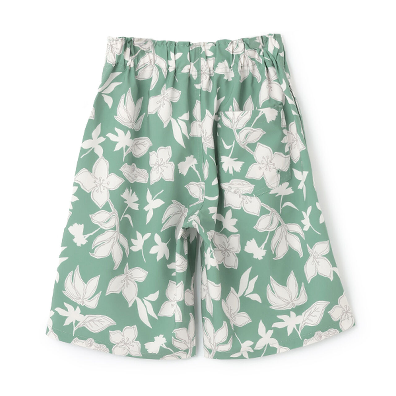 [Web Exclusive] Amphibious All-Over Pattern Half Pants,Ink blue, large image number 1