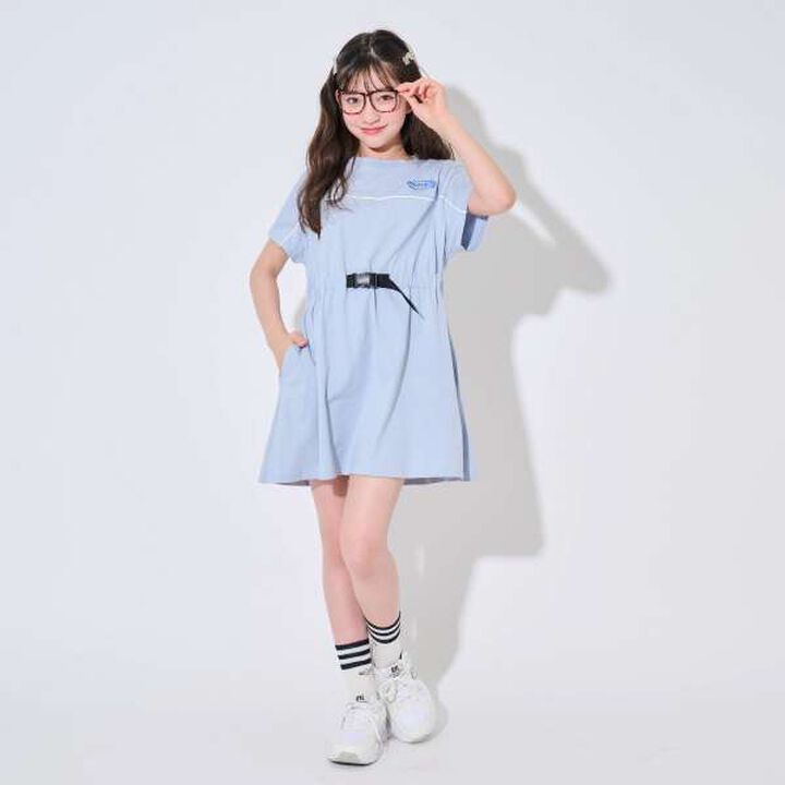 One-Piece Dress with Adjuster,Black, medium image number 1