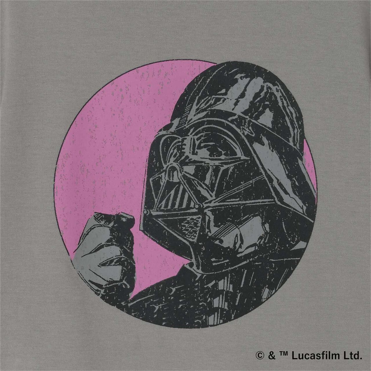 [STAR WARS] [Anti-Stain・Quick-Dry・Shape Retaining] Assorted Back Print T-Shirt [MNCM],Charcoal gray, large image number 7
