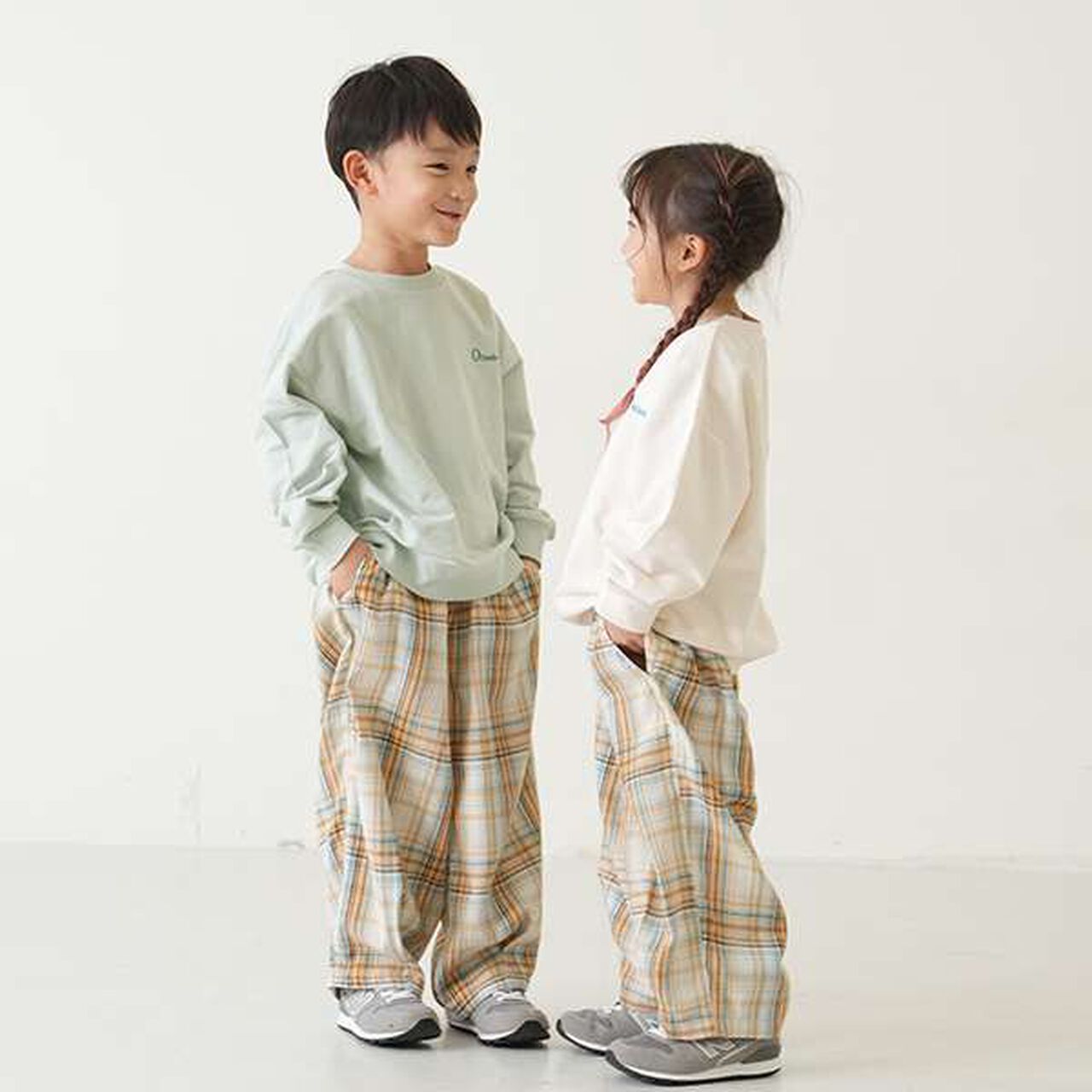 [Coordinatable Setup] Pattern Assortment Pajama Pants,Blue, large image number 14