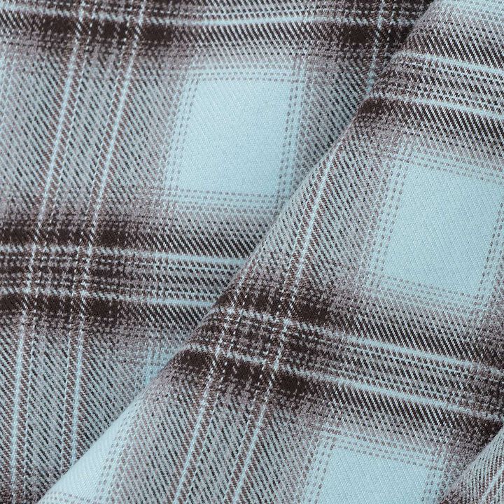 [LTXC] Checkered Wrap-Around Hem Culottes,Black, medium image number 16