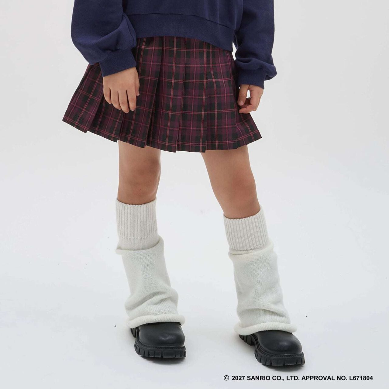 [Sanrio Characters] Leg Covers,Black, large image number 2