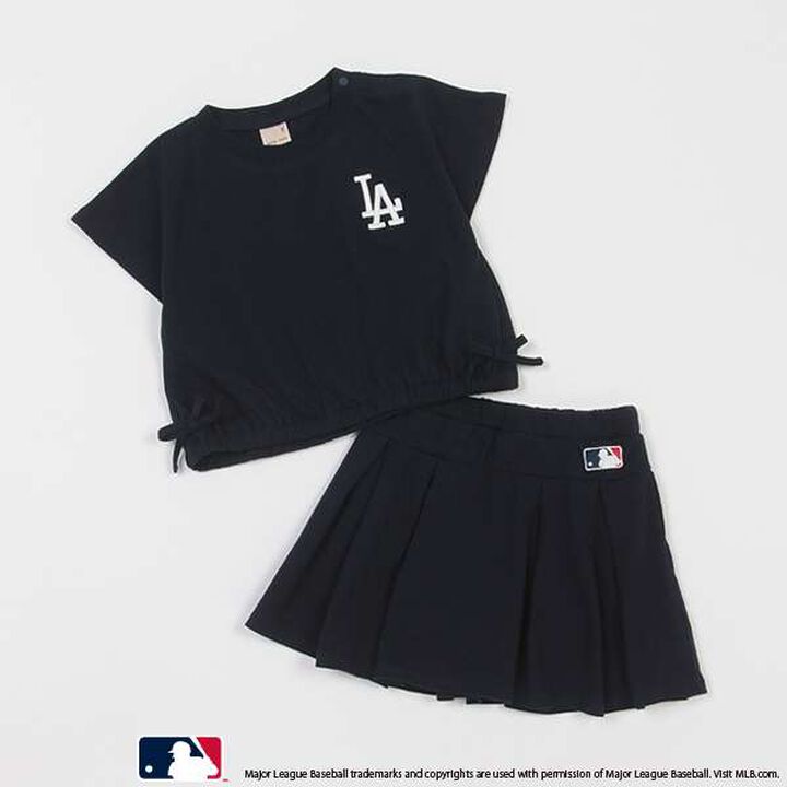 [MLB] Cut Skirt Outfit Set,Navy, medium image number 11