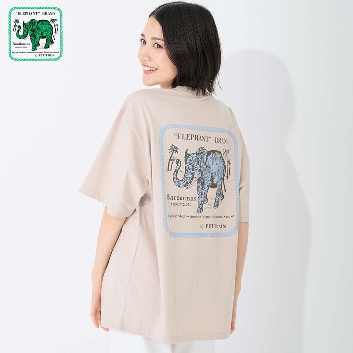 [ELEPHANT/Link] Relaxed Silhouette Short Sleeve T-Shirt,, medium