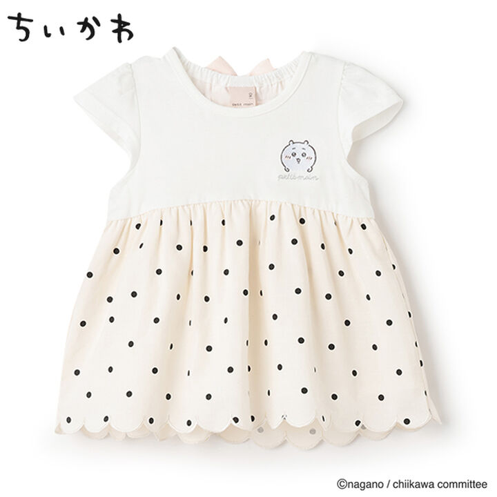 [Chikawa] Docking Cut Tunic,Ivory, medium image number 5