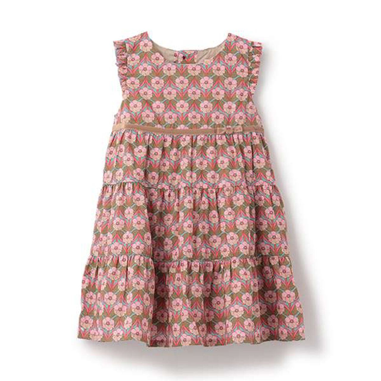 Chevron Jumper Skirt,Blue, large image number 10