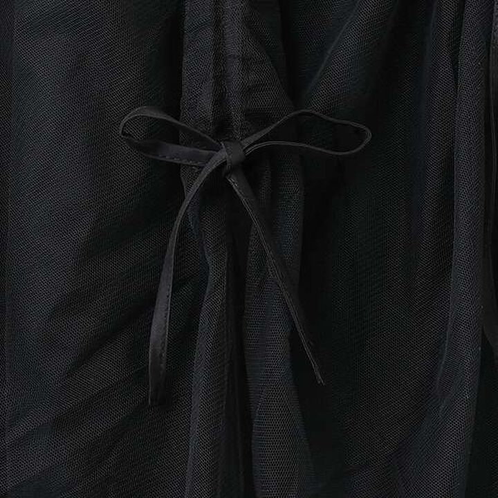 [LTXC] Gathered Tulle Skirt,White, medium image number 7