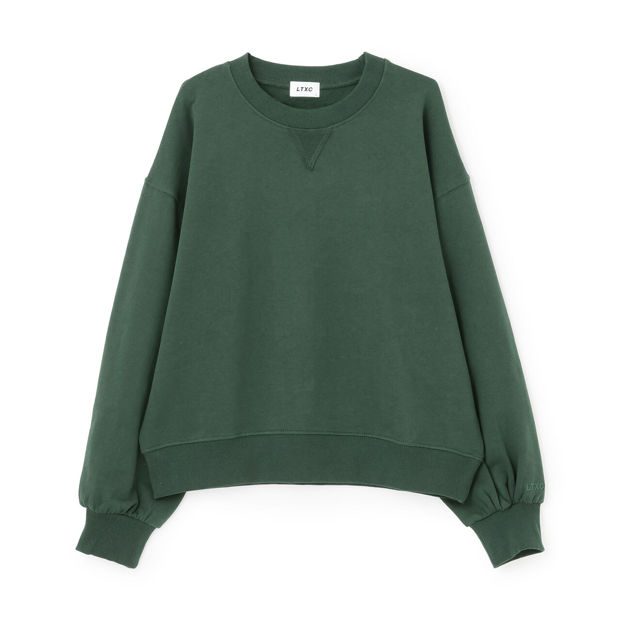 Wool Lined 100% Cotton Sweatshirt,Black, large image number 10