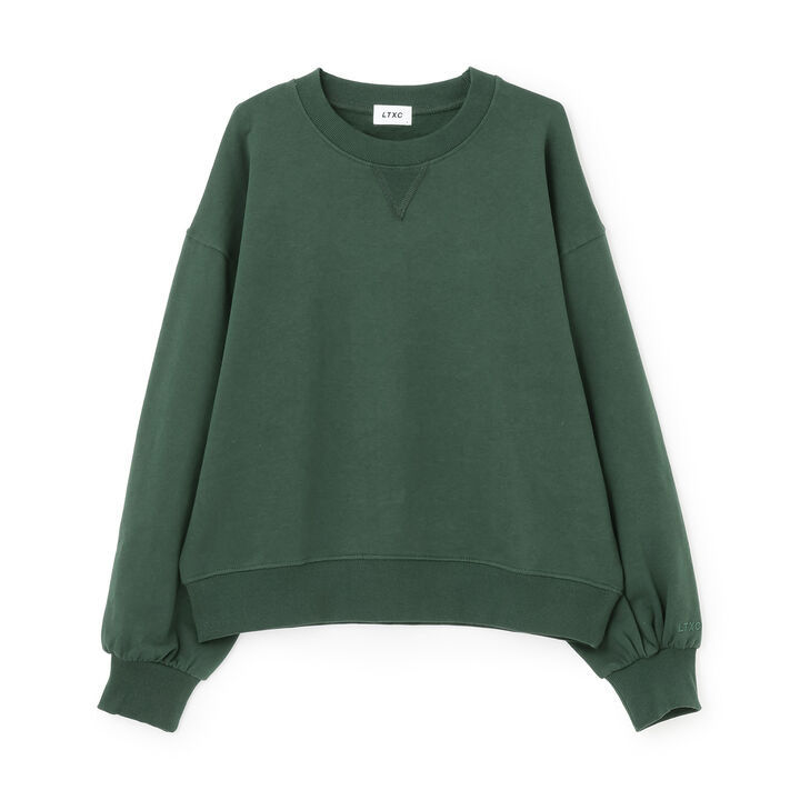 Wool Lined 100% Cotton Sweatshirt,Black, medium image number 10