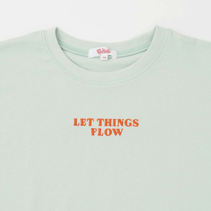 [Daily Price] 100% Cotton Patch-Style Short Sleeve T-Shirt,Ivory, medium image number 16