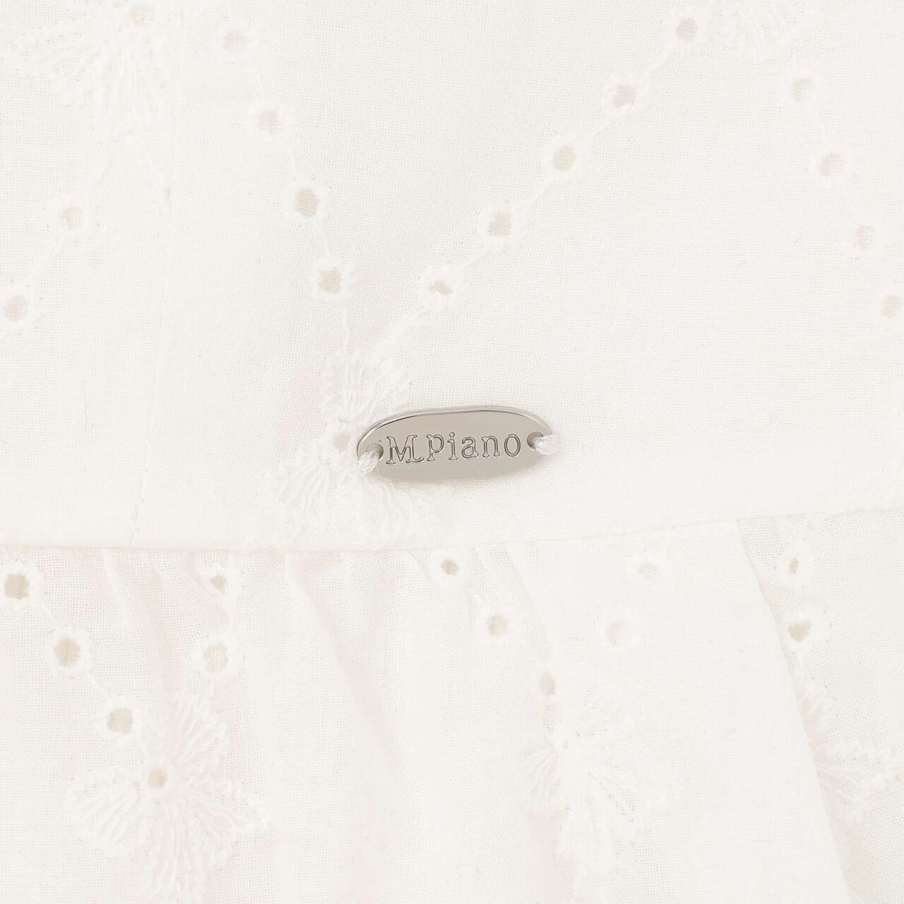 Ribbon Lace Tunic & [Cool Touch] T-Shirt Set,Off white, large image number 5
