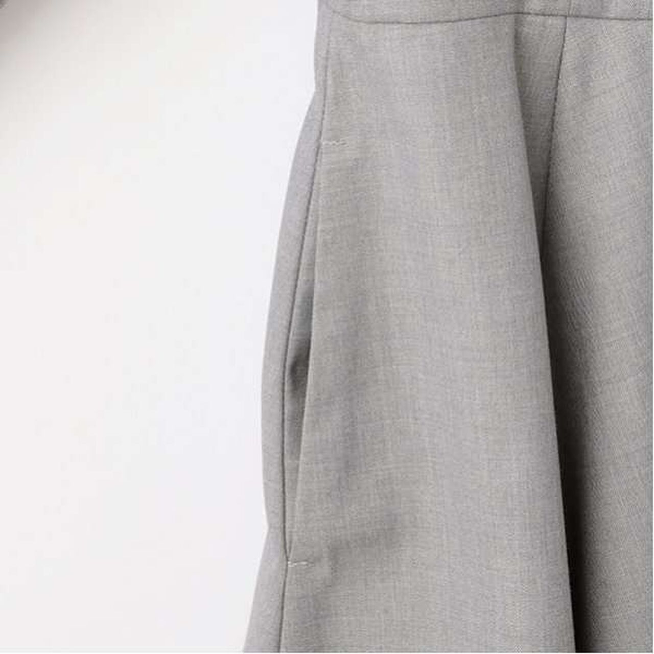 [Graduation Attire] One-Piece Dress with Ribbon Tie,Gray, large image number 15