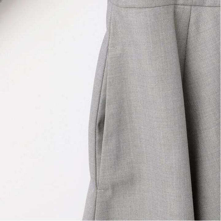 [Graduation Attire] One-Piece Dress with Ribbon Tie,Gray, medium image number 15