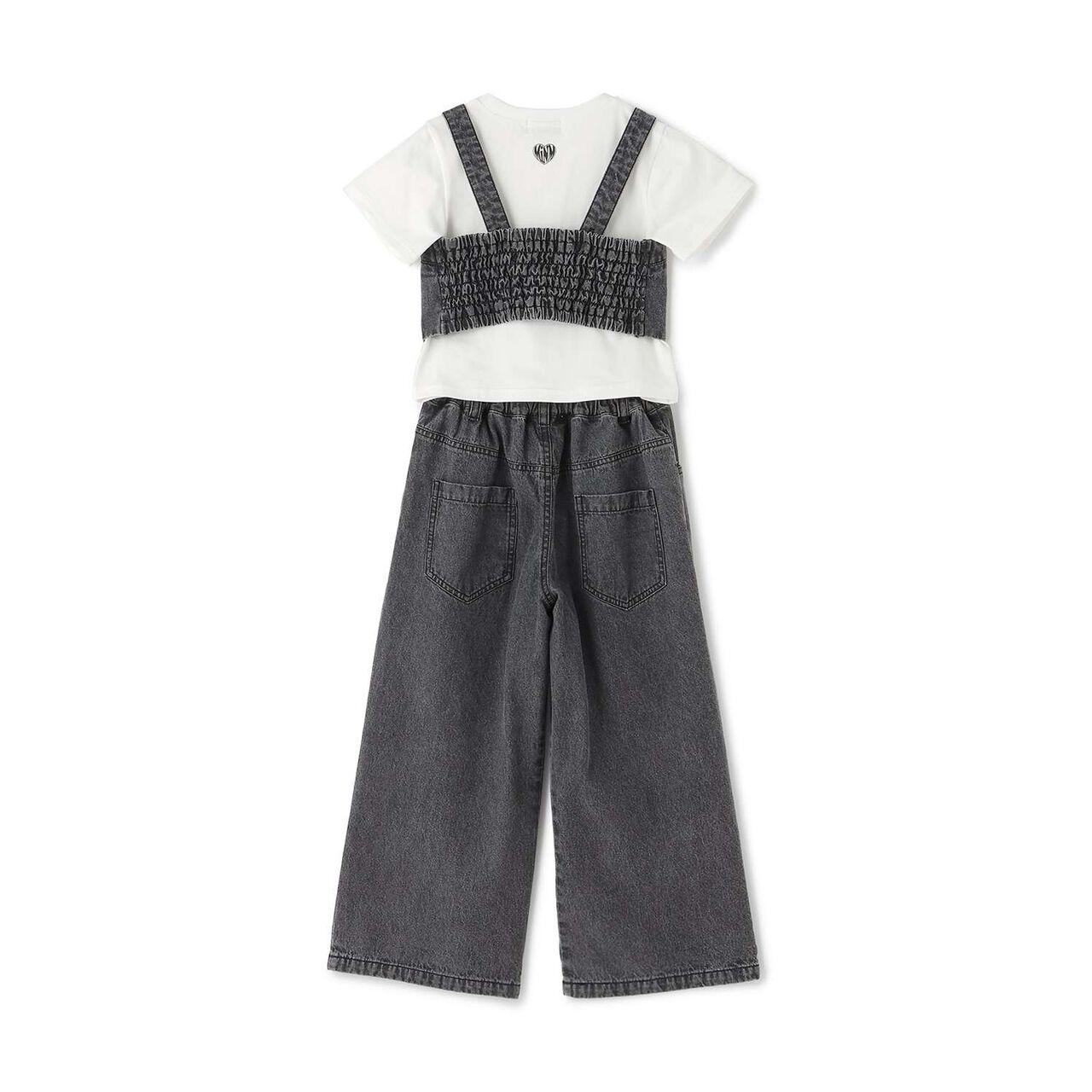 [Ready-to-Wear] Bustier & Pants Set with Inner Lining,Black, large image number 1