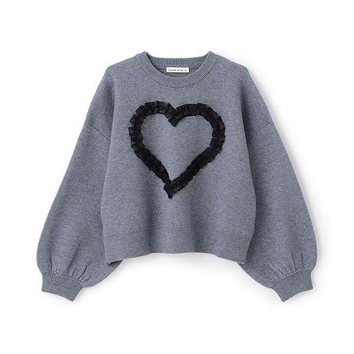 Marshmallow Comfort Machine Washable Heart & Ribbon Assortment Sweater,Emerald green, medium image number 5