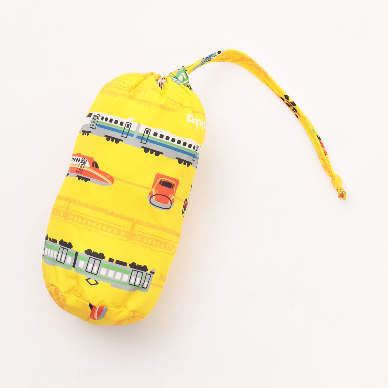 All-Over Pattern Raincoat,Yellow, large image number 9