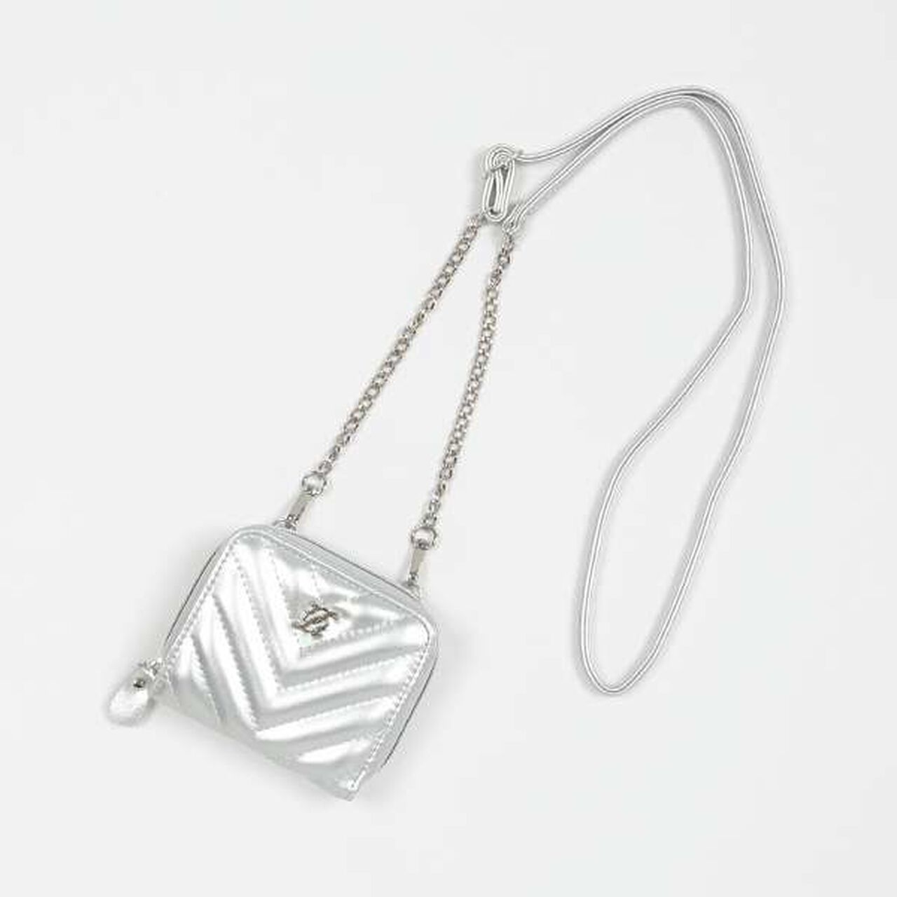 Quilted Wallet with Strap,Lavender, large image number 11