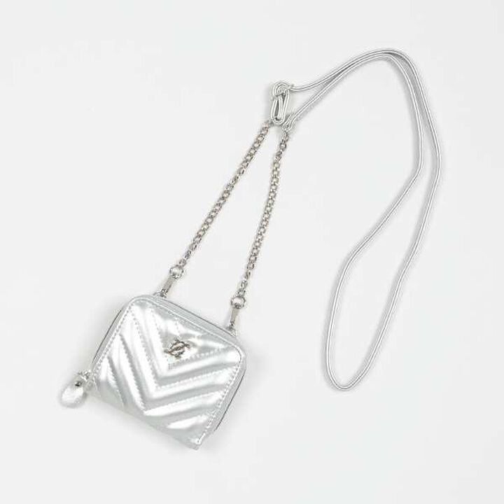 Quilted Wallet with Strap,Lavender, medium image number 11