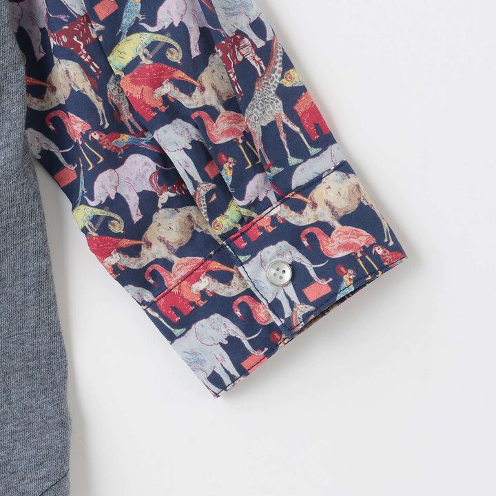 Q for the Zoo Wide Shirt,Navy, medium image number 7