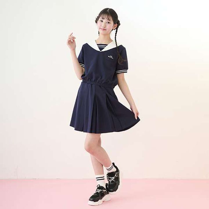 Dad Sneakers with Pearl Charm,White, medium image number 30