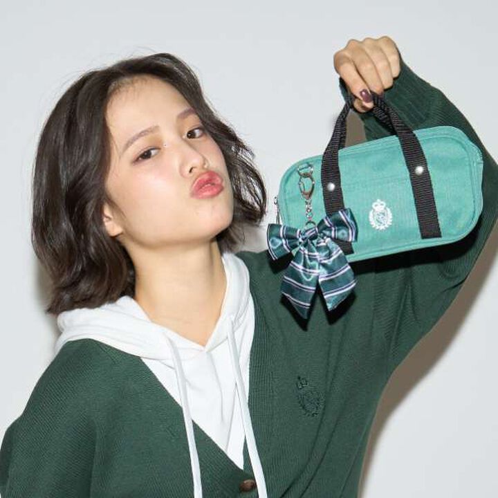 [Lovetoxic Girl Collaboration] Square Pen Pouch,Red, medium image number 3