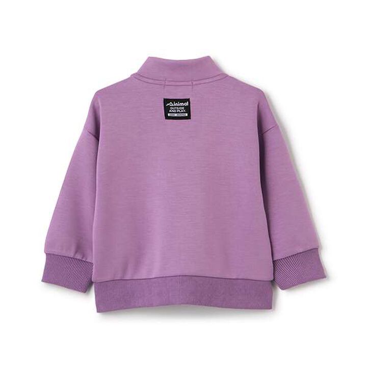 [Water-Repellent] Ponte Zip Stand Collar,Black, medium image number 1