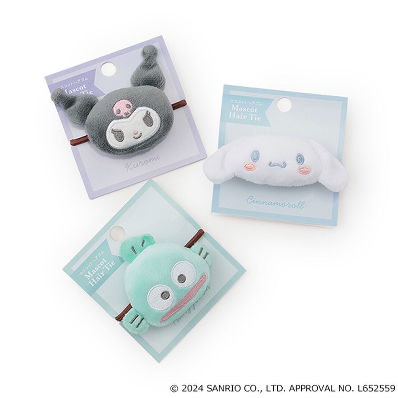 [SANRIO] Mascot Hair Tie,Sax blue, large image number 2