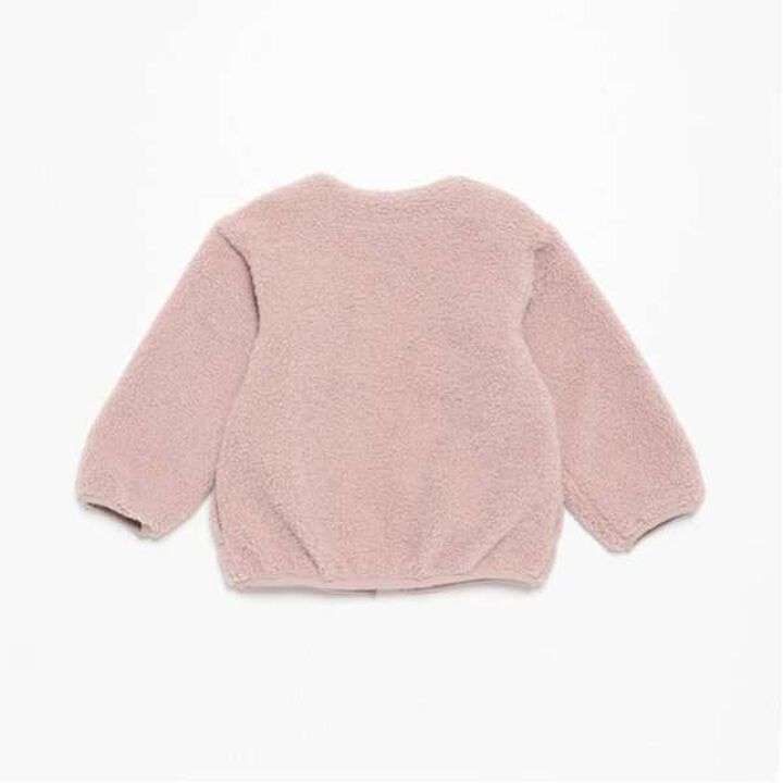 [Link] Fleece Zip-Up Jacket,Charcoal gray, medium image number 6