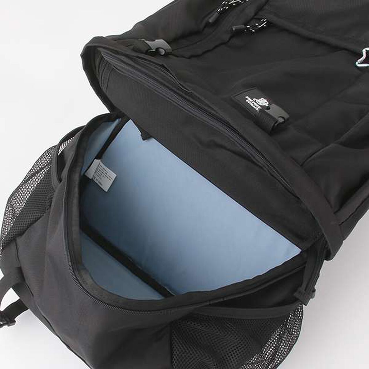 32L Two-Layer School Backpack,Black, large image number 5