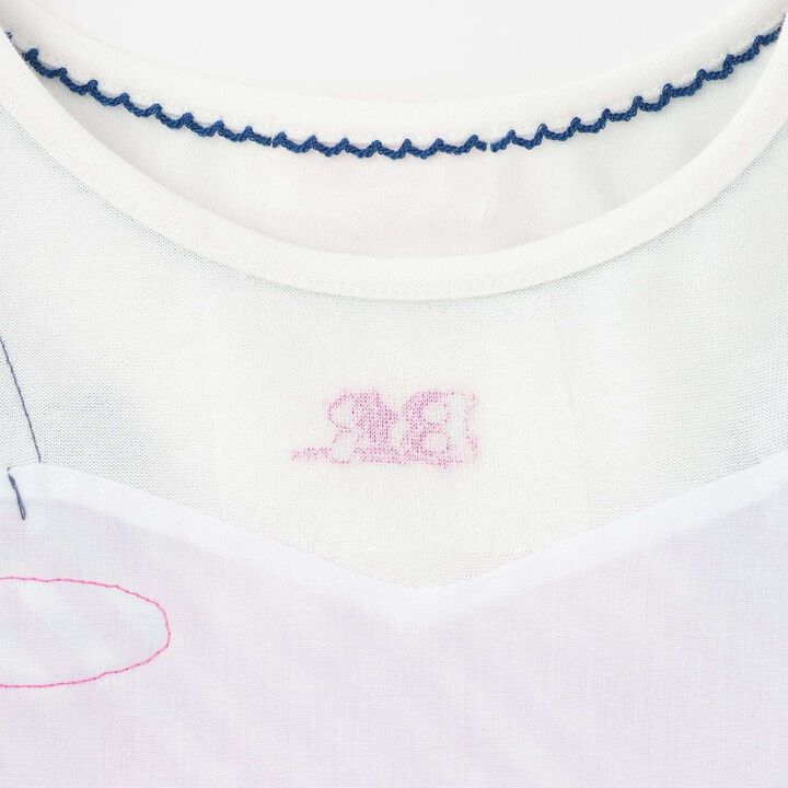 [31 Ice Cream] Docking One-Piece Dress,Red, medium image number 10